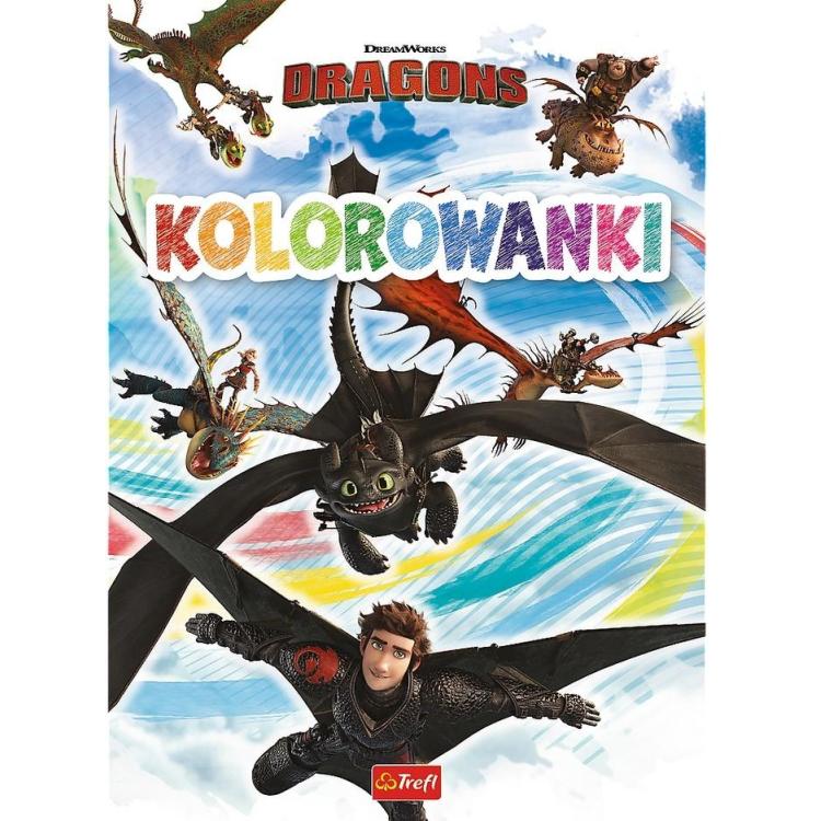 Jak wytresować smoka. Kolorowanki