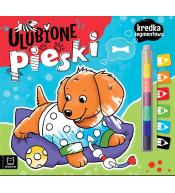 Ulubione pieski. Kredka segmentowa