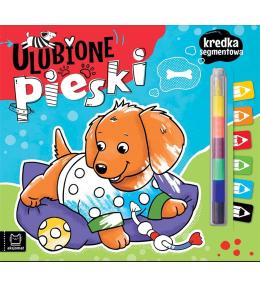 Ulubione pieski. Kredka segmentowa