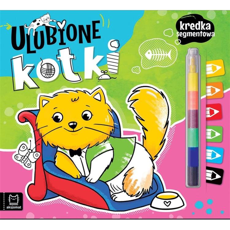 Ulubione kotki. Kredka segmentowa