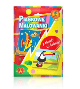 Piaskowe malowanki - Rybka, tukan ALEX