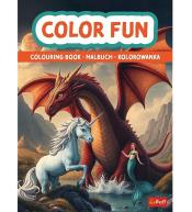 Świat fantasy. Kolorowanka. Malbuch.Colouring book