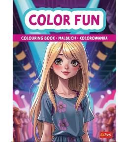 Modelki. Kolorowanka. Malbuch. Colouring book