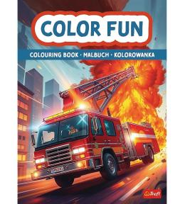 Pojazdy ratunkowe. Kolorowanka. Malbuch