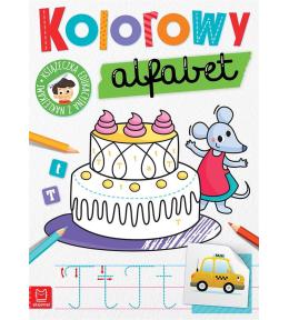 Kolorowy alfabet. Edukacyjna książeczka
