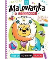 Uczę się, przyklejam, koloruję. Malowanka z...