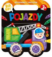 Bip, bip! Pojazdy. Kolorowanka z naklejkami