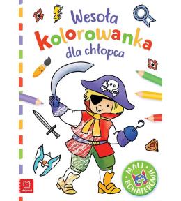 Wesoła kolorowanka dla chłopca. Mali bohaterowie