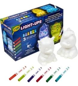 Zestaw 2 podświetl figurek do kolorowania CRAYOLA