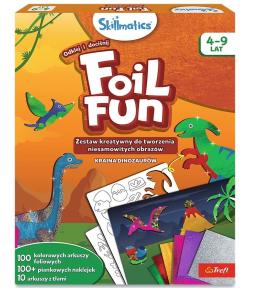 Zestaw Skillmatics Foil Fun Kraina Dinozaurów