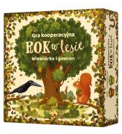 Rok w lesie. Wiewiórka i gawron