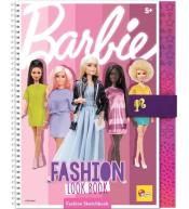 Barbie Sketch Book Fashion Look Book