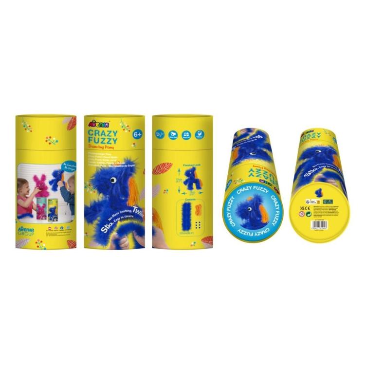 Szalony Fuzzy Tańczący, puszysty kucyk