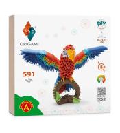 Origami 3D papuga/parrot ALEX