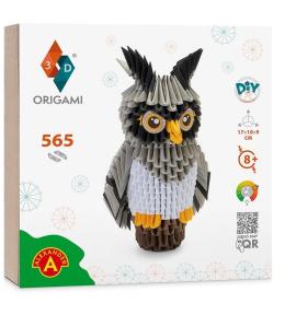 Origami 3D sowa/owl ALEX