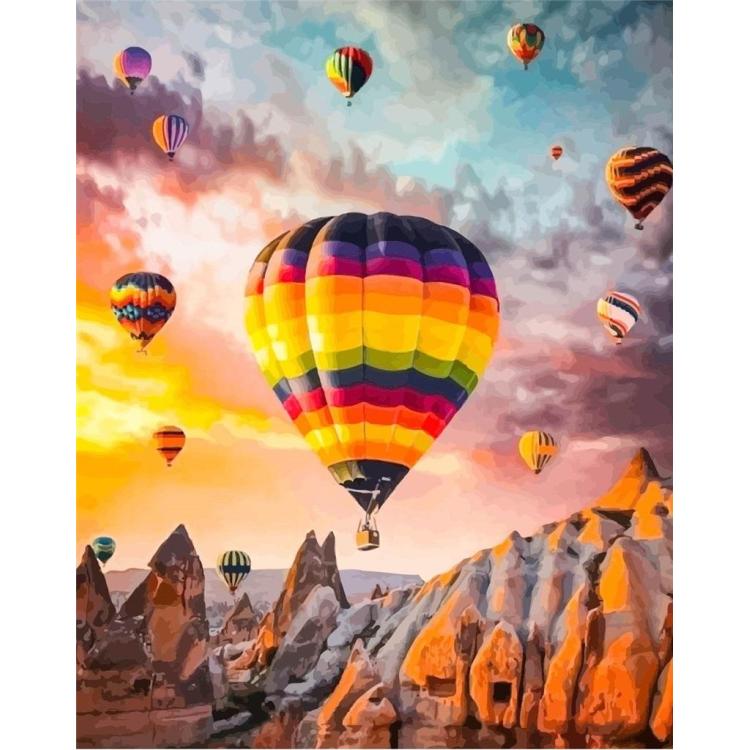 Malowanie po numerach - 40x50cm Kapadocja