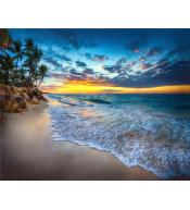 Malowanie po numerach - 40x50cm Zachód słońca