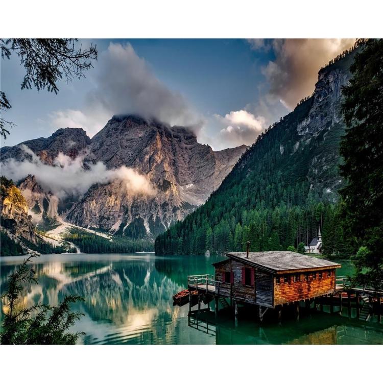 Malowanie po numerach - 40x50cm Przystań