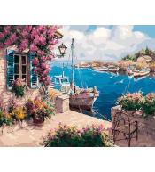 Malowanie po numerach - 40x50cm Pejzaż