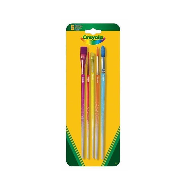 Pędzelki kolorowe 5szt CRAYOLA