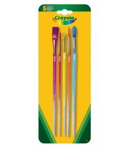 Pędzelki kolorowe 5szt CRAYOLA