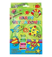 Farby witrażowe 10,5ml 7 kolorów + konturowa