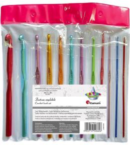 Zestaw kreatywny Szydełka metalowe 145mm 12szt