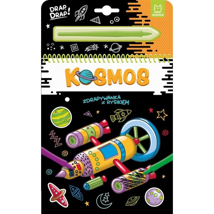 Kosmos. Zdrapywanka z rysikiem