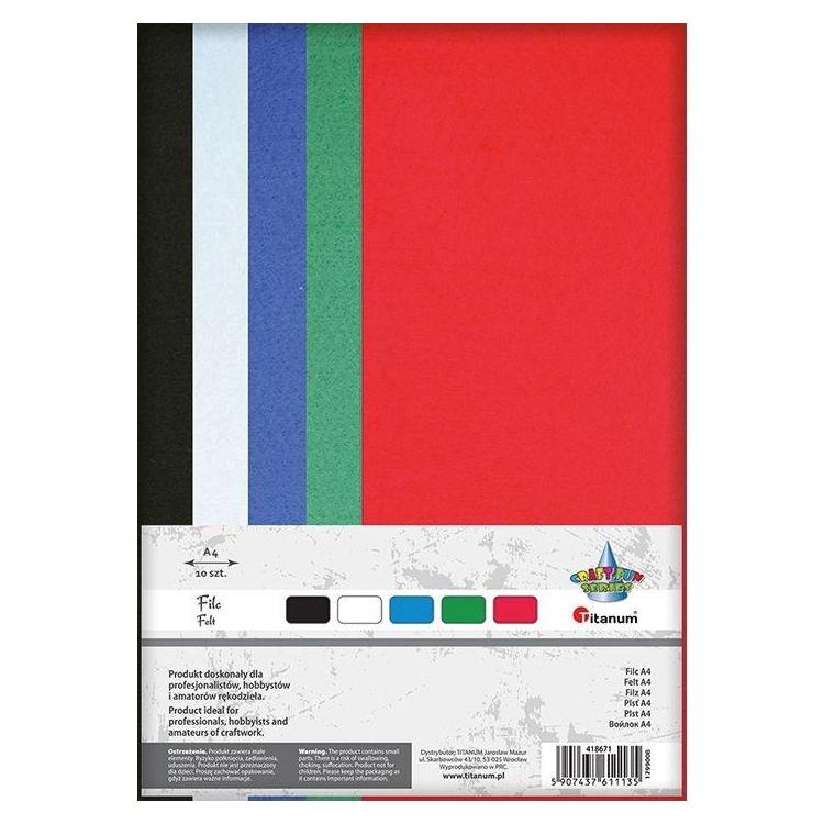 Filc A4 mix 10szt