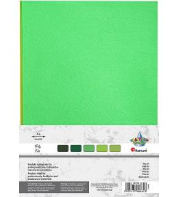 Filc A4 zielone 10szt