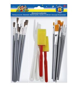 Zestaw akcesoriów artystycznych 25szt