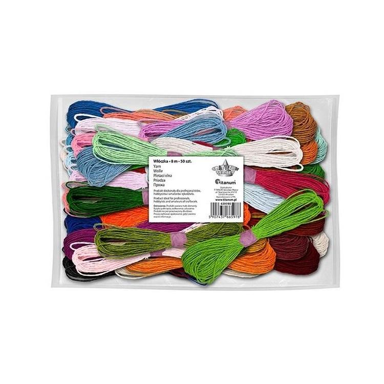 Mulina 8mm 50 kolorów