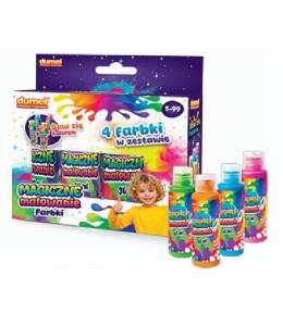 Magiczne malowanie 4x60ml farbki