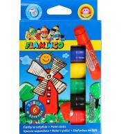 Farby w sztyfcie 6 kolorów