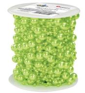Perełki na żyłce 20m 2 rozmiary jasnozielone