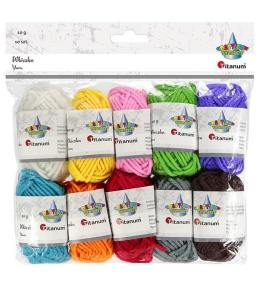 Włóczka 10 kolorów