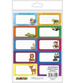 Naklejki na zeszyt 38x75mm 240 naklejek