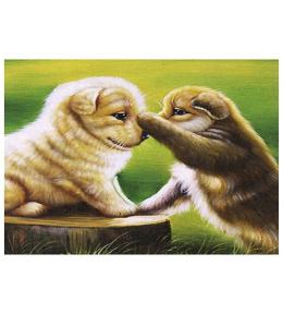 Mozaika diamentowa 5D - Psy 40x30cm