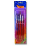 Pędzle artystyczne z włosia pony 0,4,6,8,12 JOVI