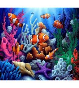 Mozaika diamentowa 5D - Rafa 40x30cm