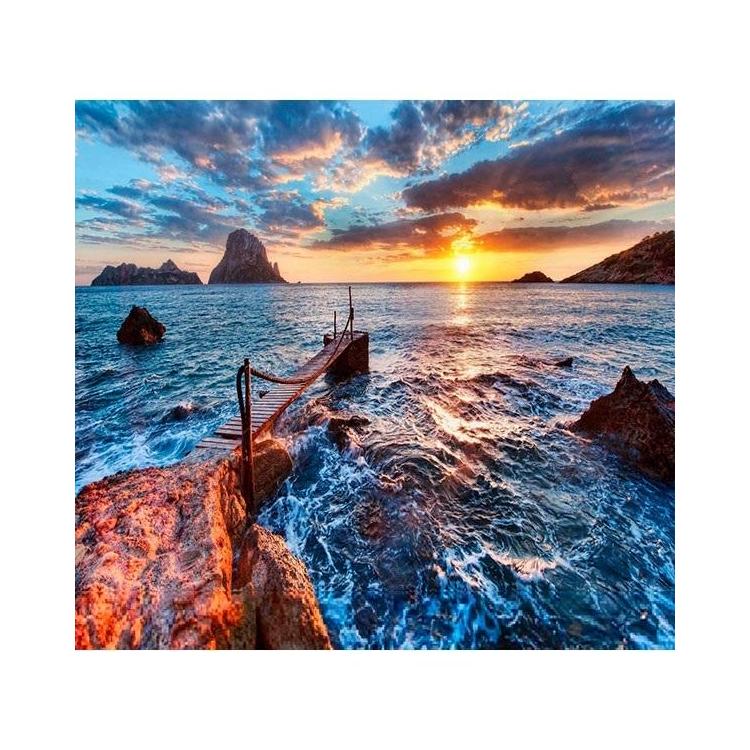 Mozaika diamentowa 5D - Zachód Słońca 40x30cm