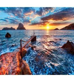 Mozaika diamentowa 5D - Zachód Słońca 40x30cm