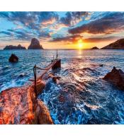 Mozaika diamentowa 5D - Zachód Słońca 40x30cm