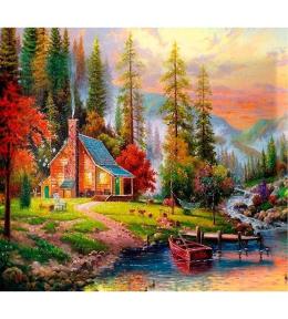 Mozaika diamentowa 5D - Jesień 40x30cm