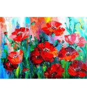 Mozaika diamentowa 5D - Maki 40x30cm