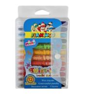 Kredki świecowe Twist-it Mini 12 kolorów