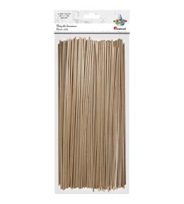 Drewniane patyczki ogkrągłe 3x250mm 100szt
