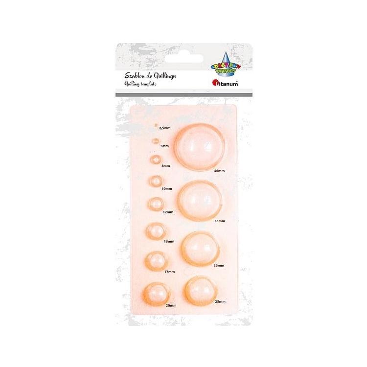 Szablon 3D do quillingu przestrzennego