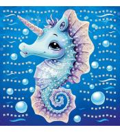 Mozaika piankowa morski jednorożec 25x25cm