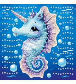 Mozaika piankowa morski jednorożec 25x25cm